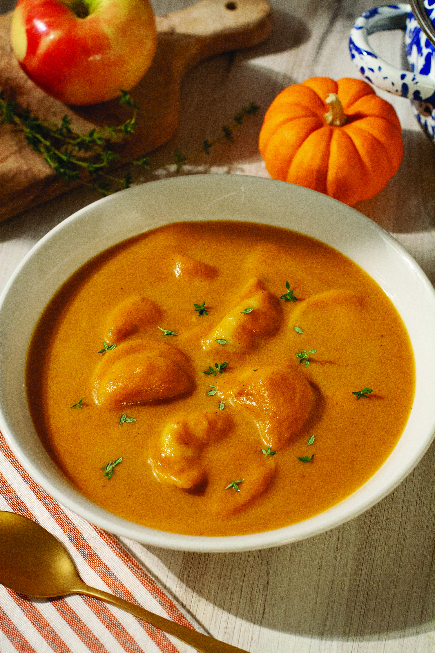 Celebrate Cozy Season with a Creamy, Comforting Meal: Pumpkin Soup