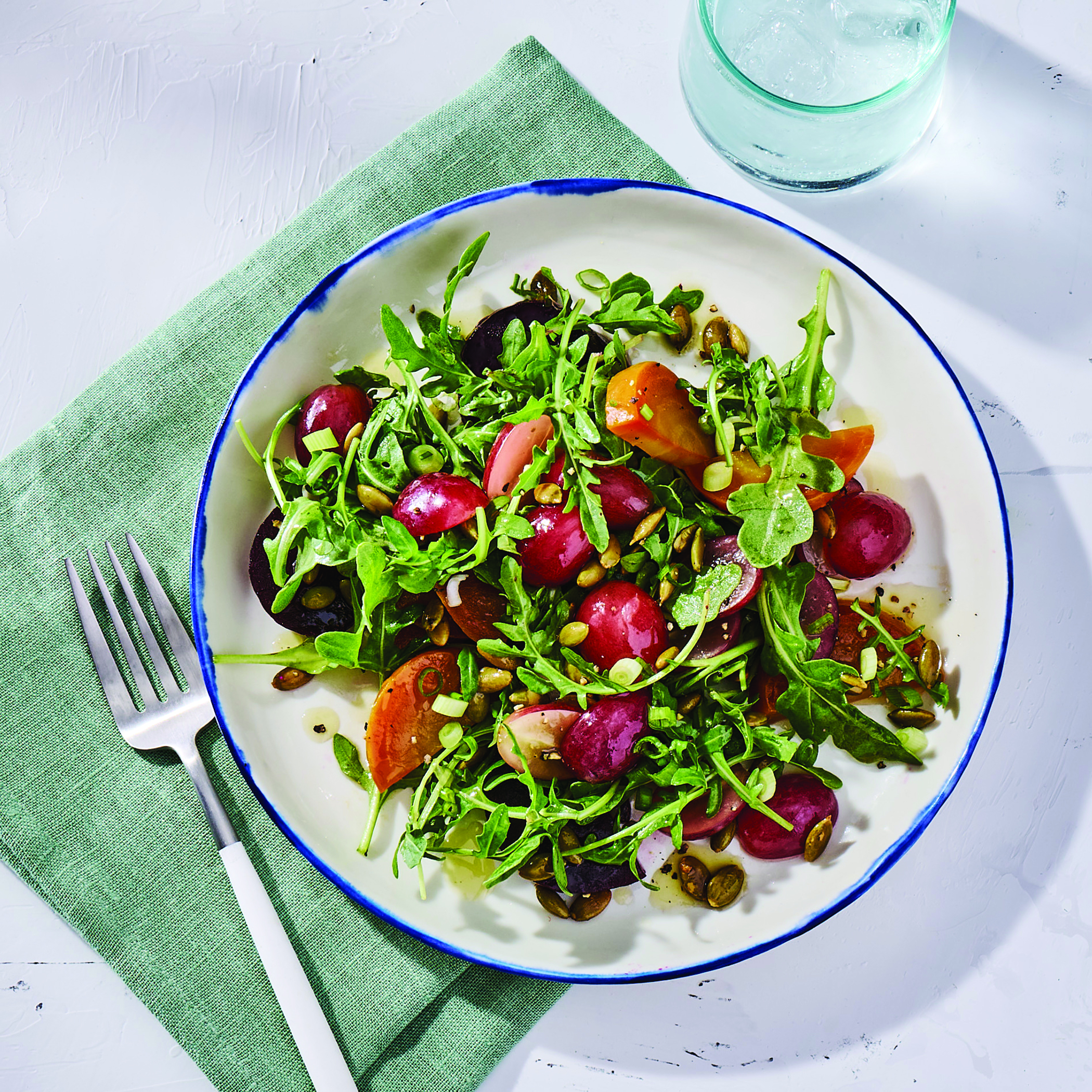 Lemony California Grape and Beet Salad