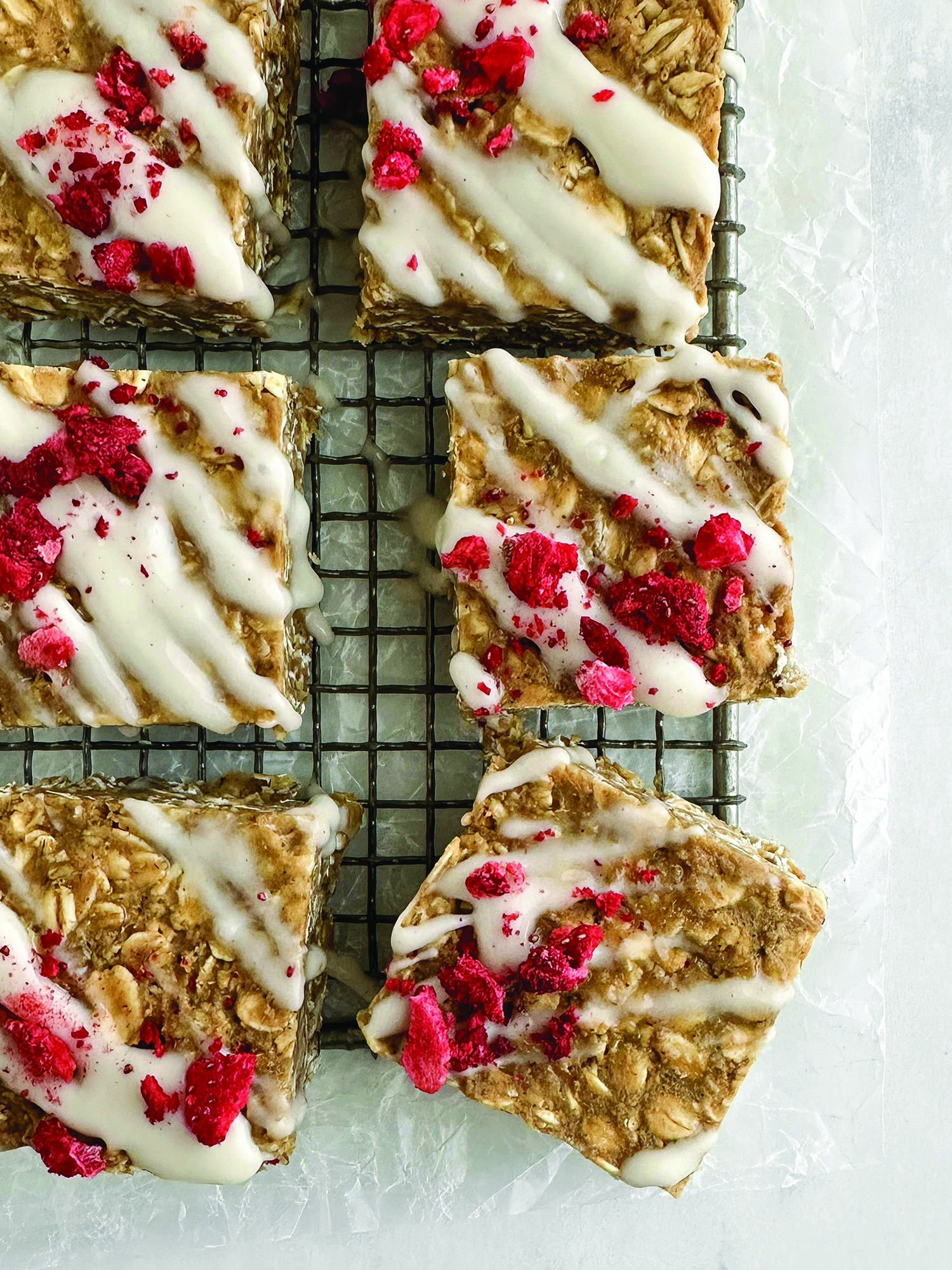 Peanut Butter and Jelly Oat Bars