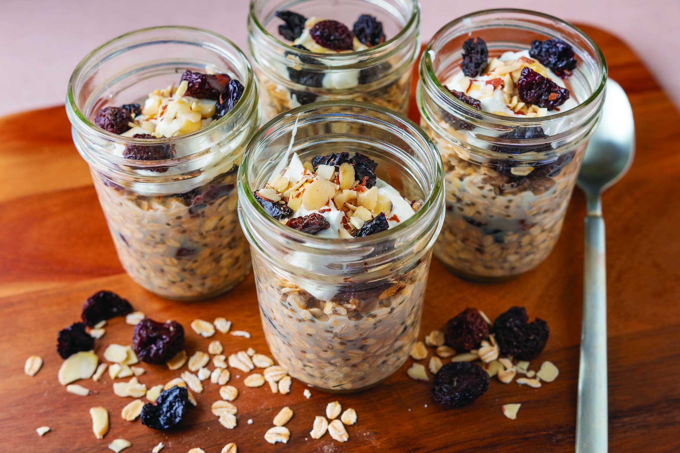 Cherry Overnight Oats