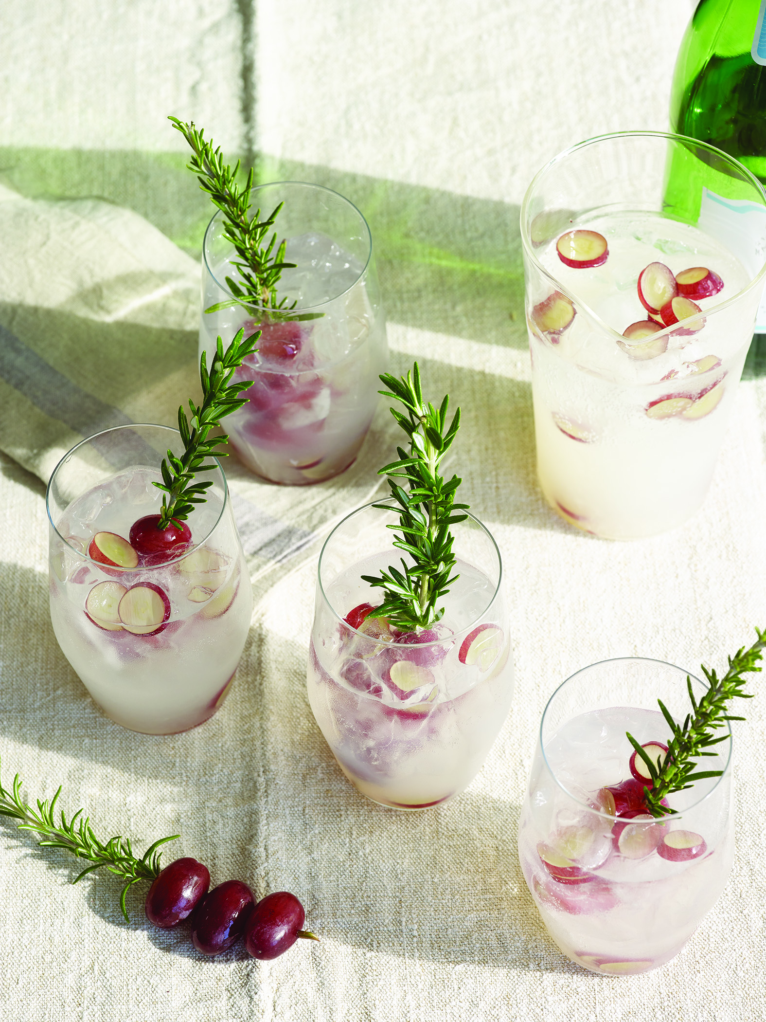 California Grape Rosemary Spritzers