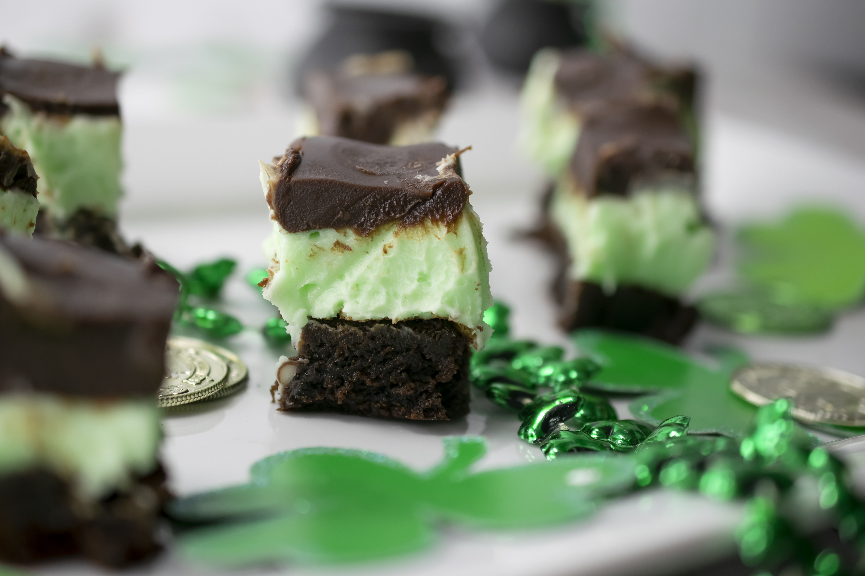 Lucky Mint Brownie Perfection