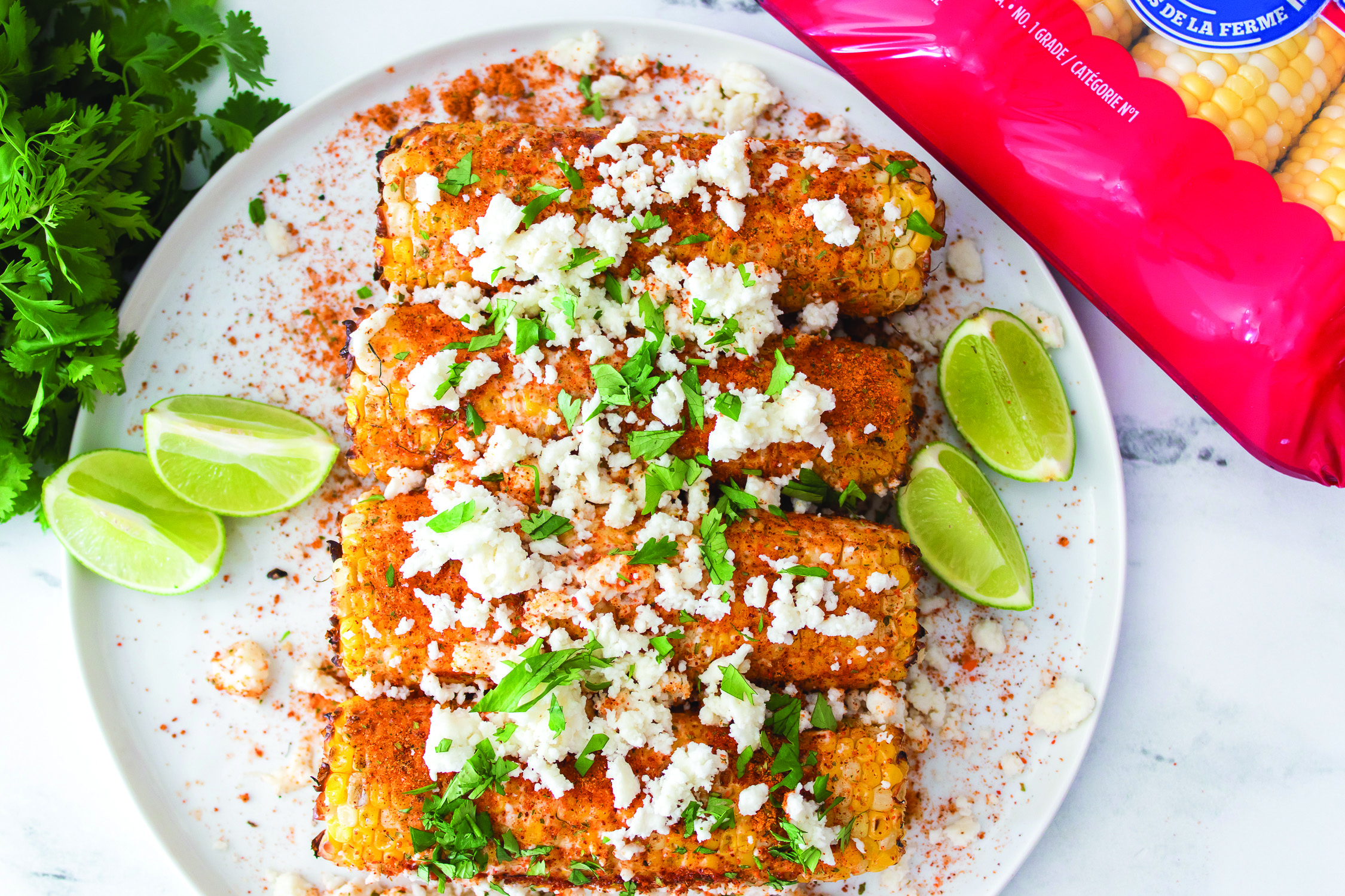 Easy Grilled Eloté Corn