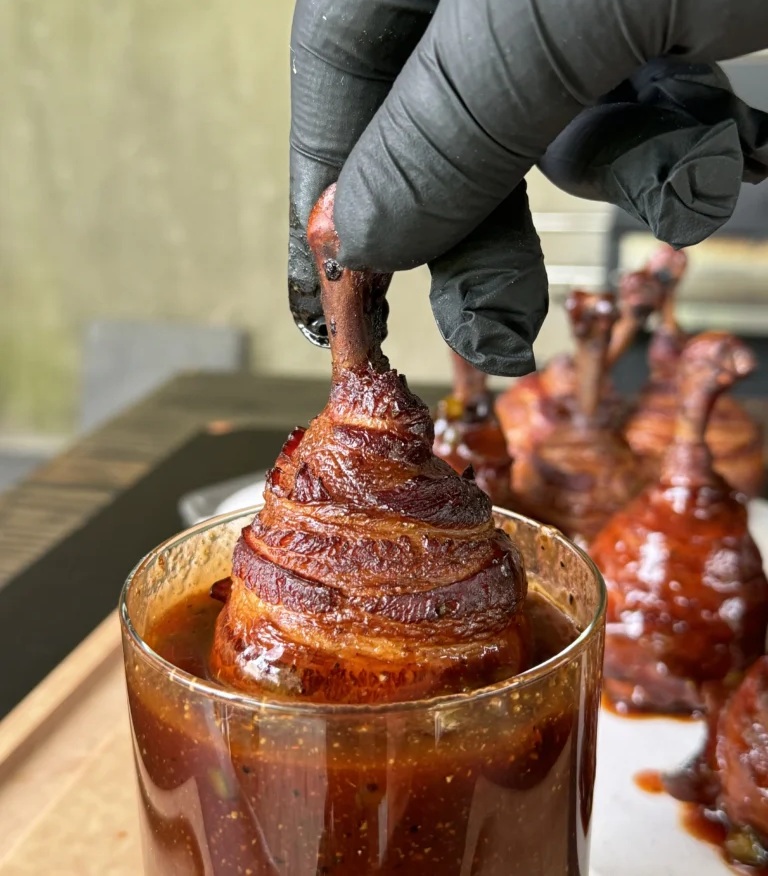 Honey Jalapeño Chicken Lollipops