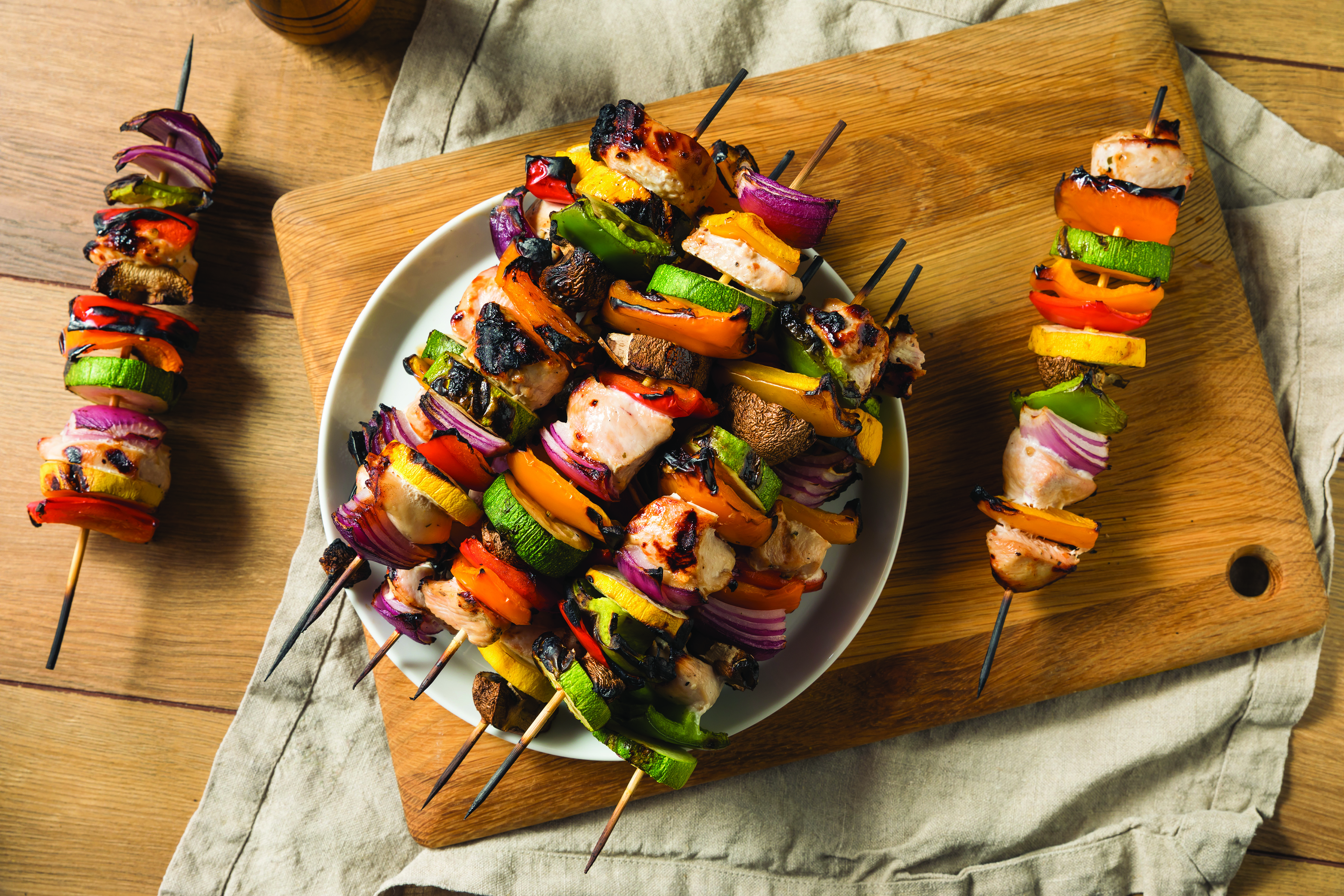 Grilled Chicken Kebabs