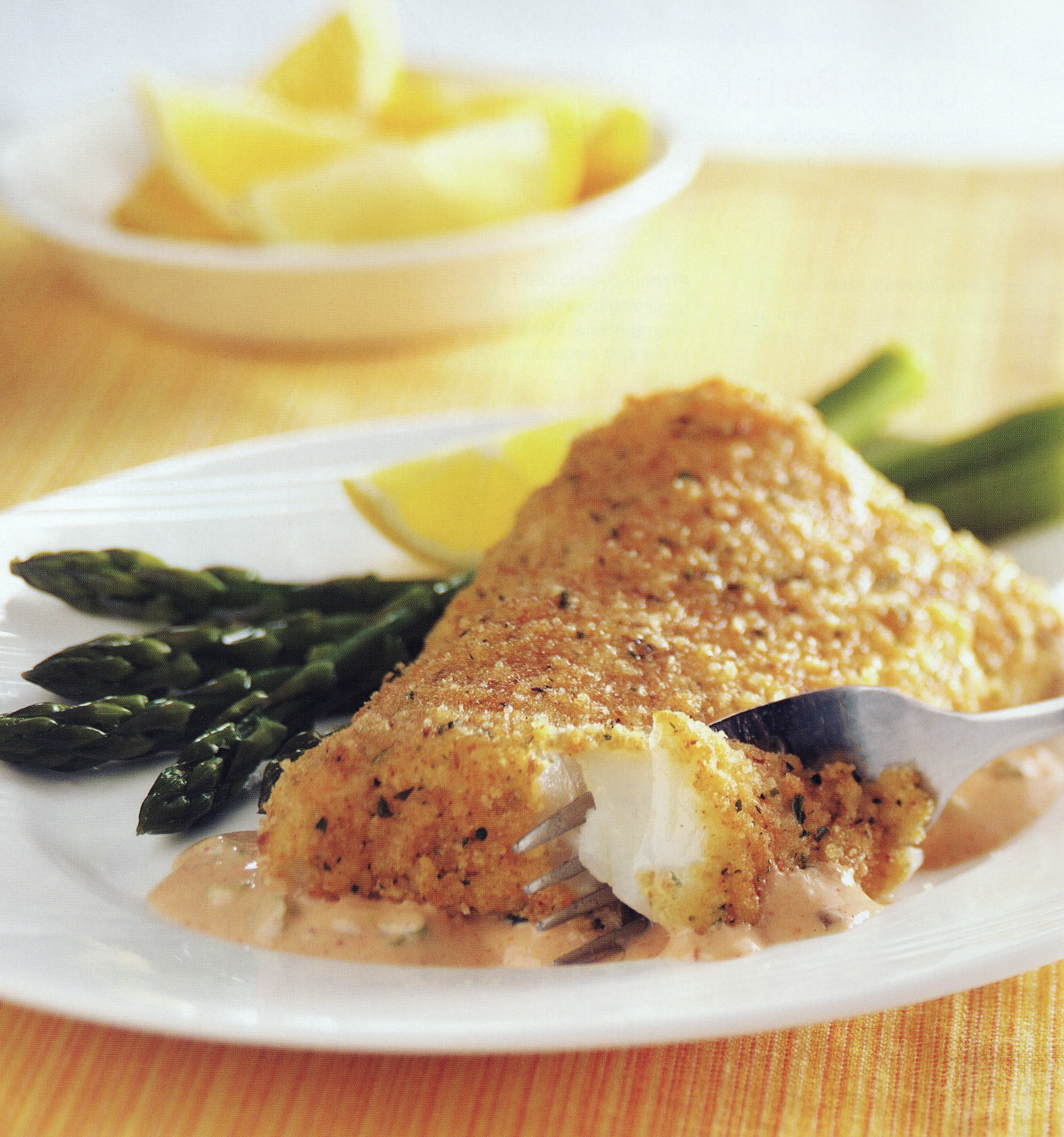 Spicy Oven-Fried Cod Fillets