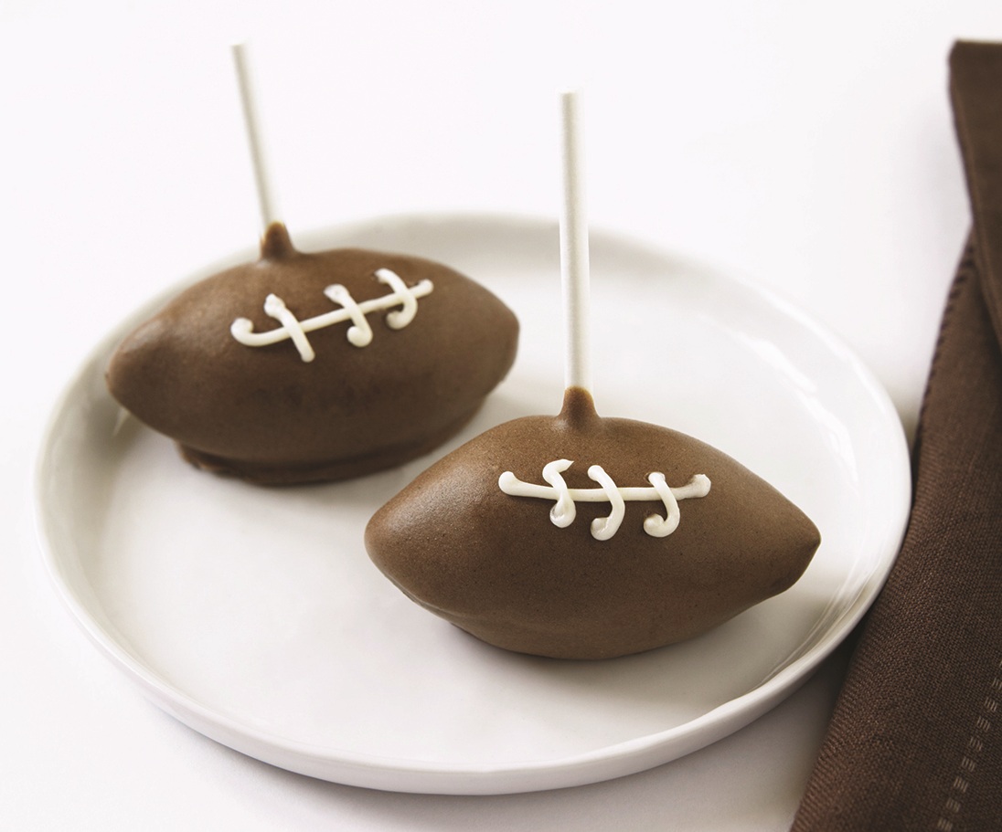 Football Cake Pops