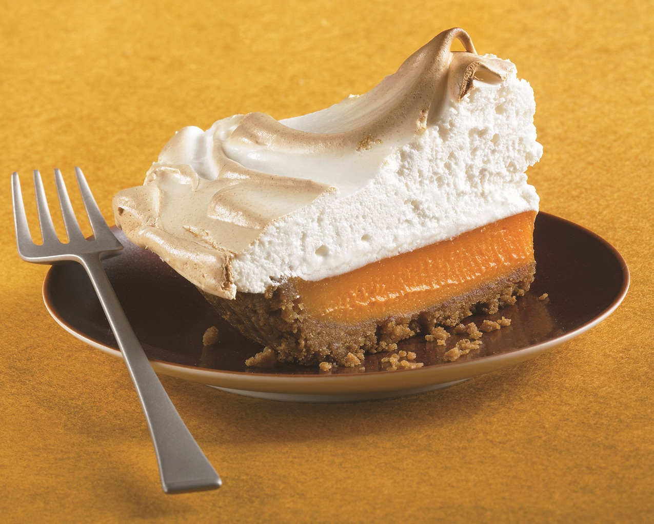 Sweet Potato Meringue Pie With Ginger Snap Crust