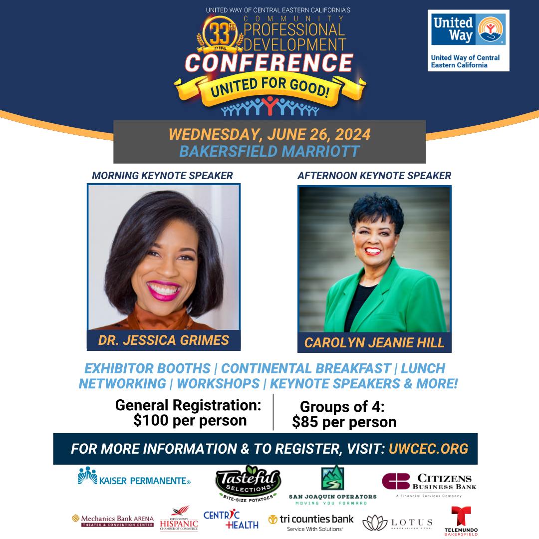 United Way of Central Eastern California Professional Development Conference