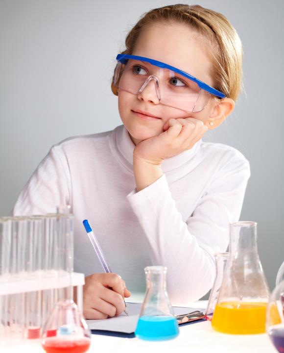 student-thinking-about-her-chemical-experiment.jpg